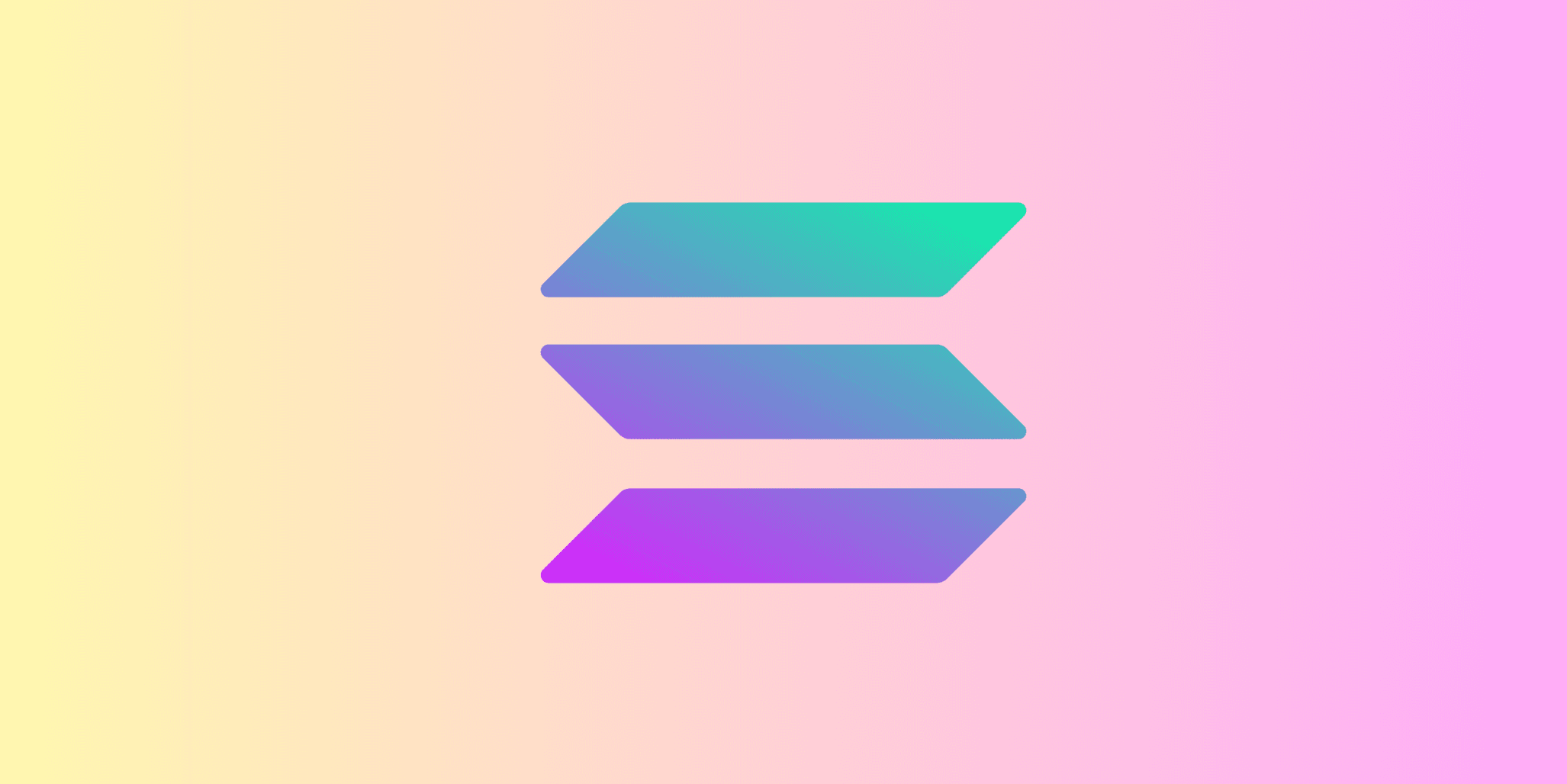 Solana logo and blockchain ecosystem