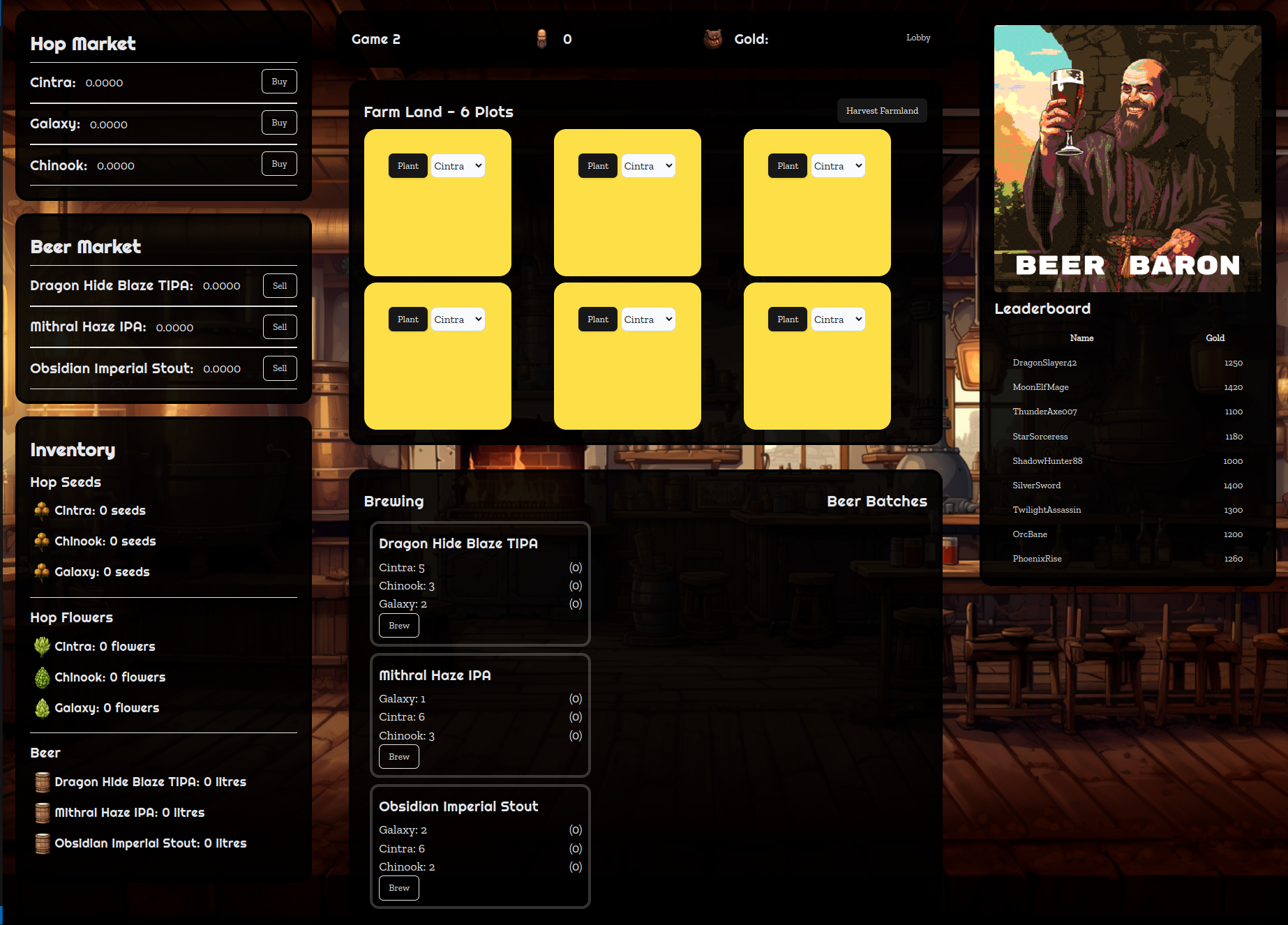 Sanmoku Dojo Starknet on-chain board game interface