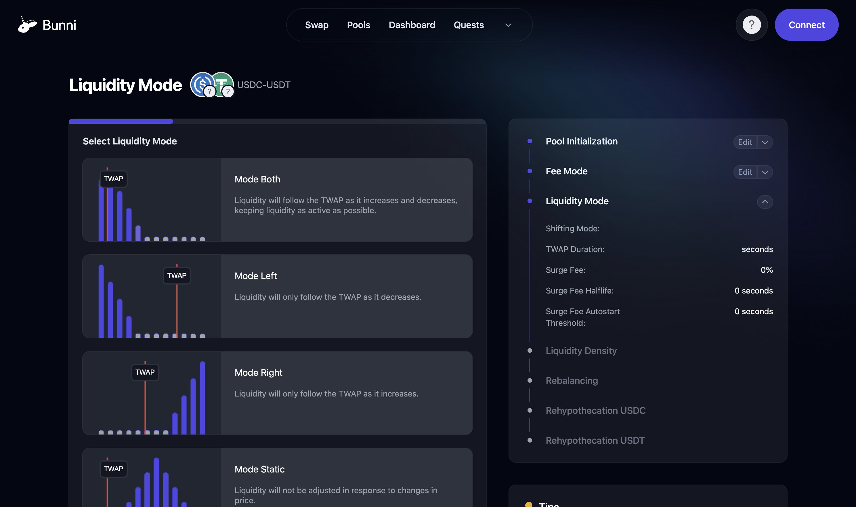 Aerodrome Uniswap Base dApp interface
