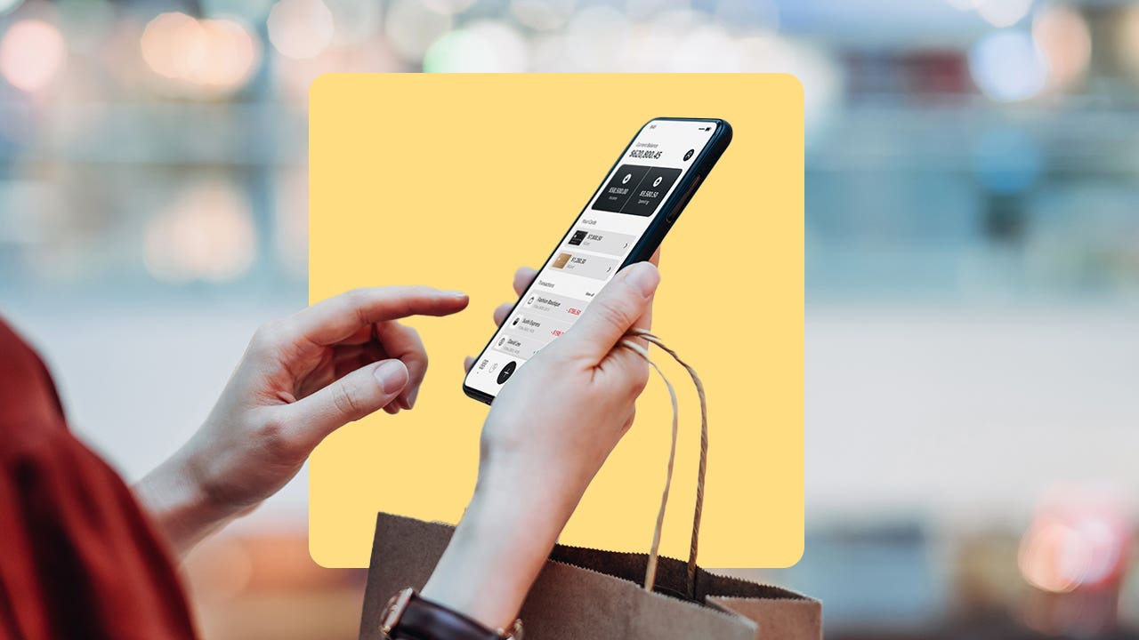 online shopping with credit card