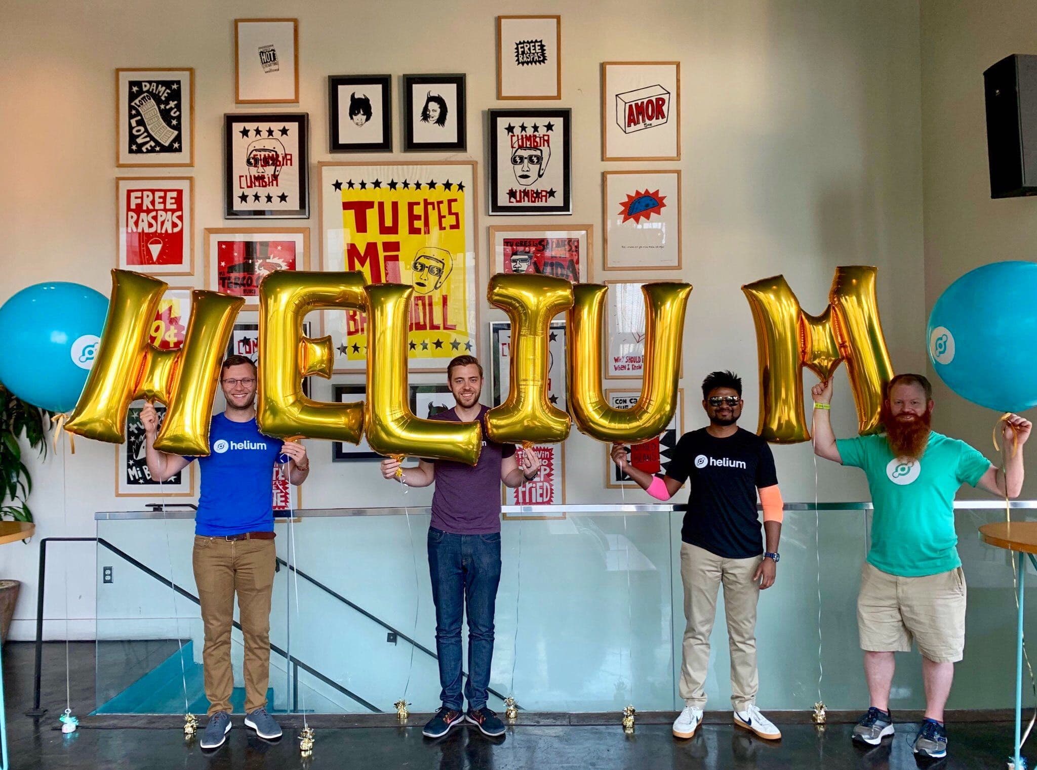 Helium 5G network data monetization blockchain