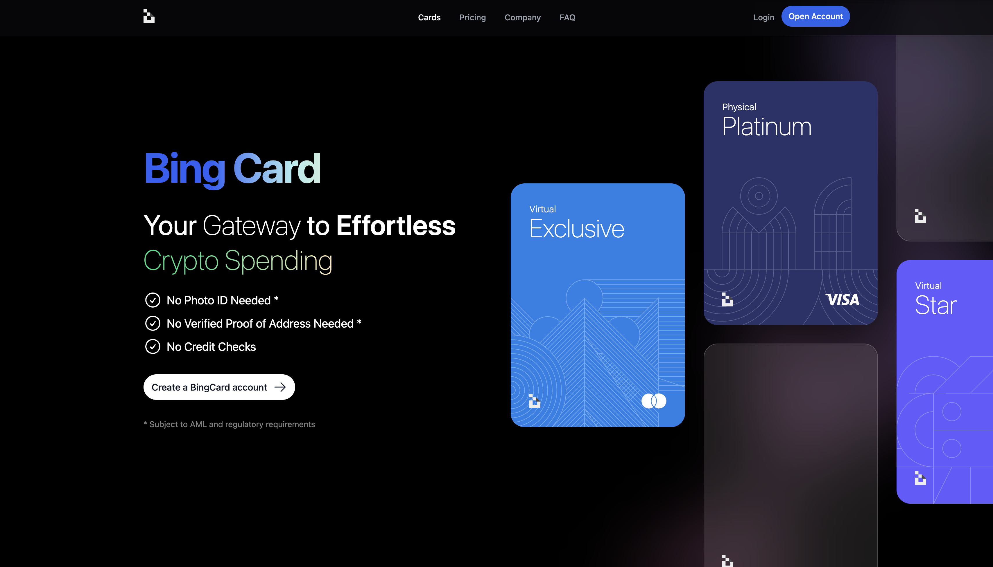 privacy versus functionality in crypto cards
