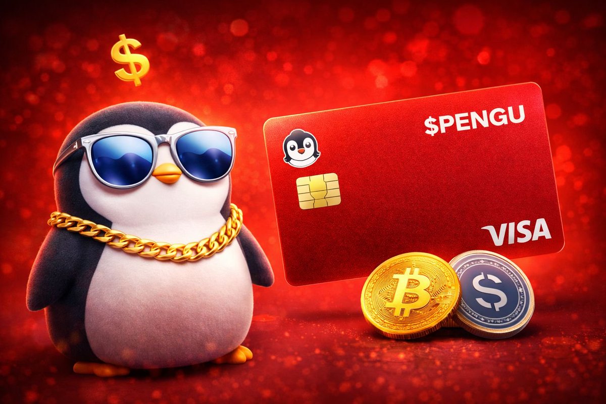 Pengu Card Visa debit card