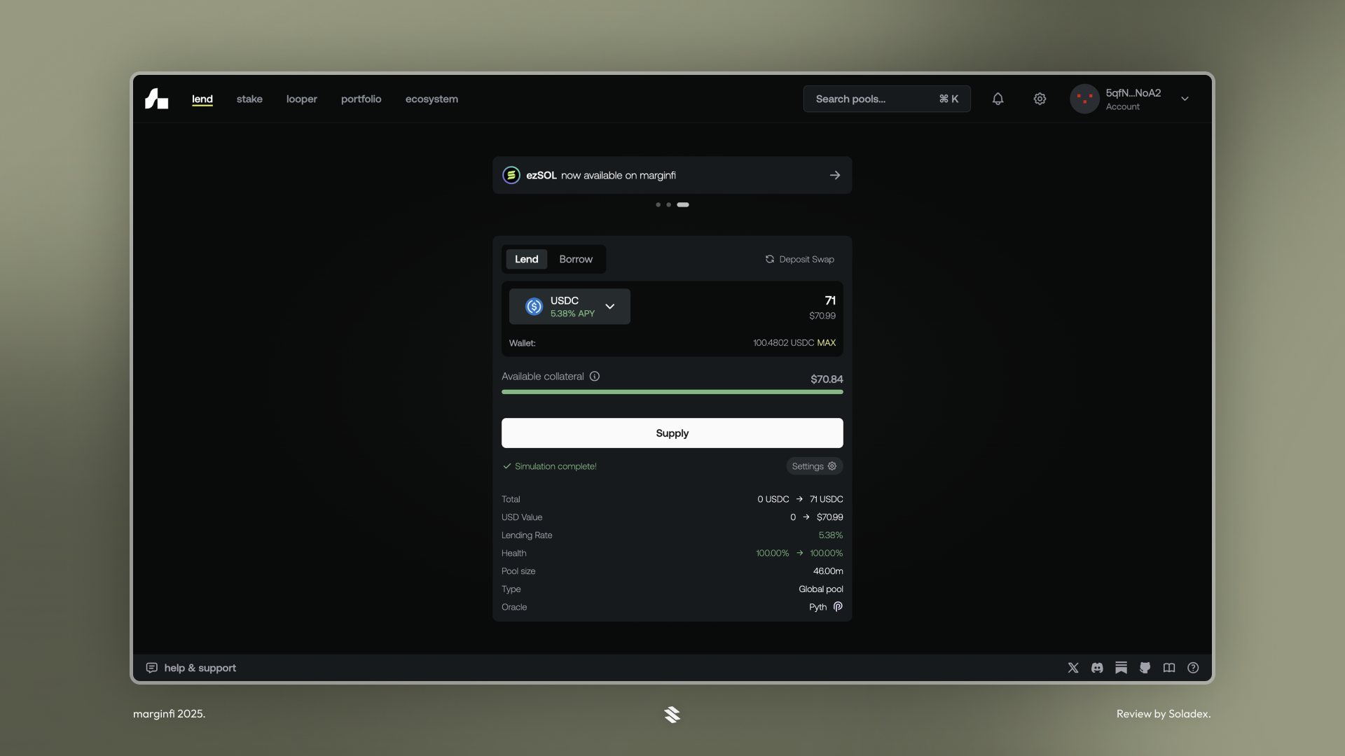 MarginFi Mobile app Solana lending trading