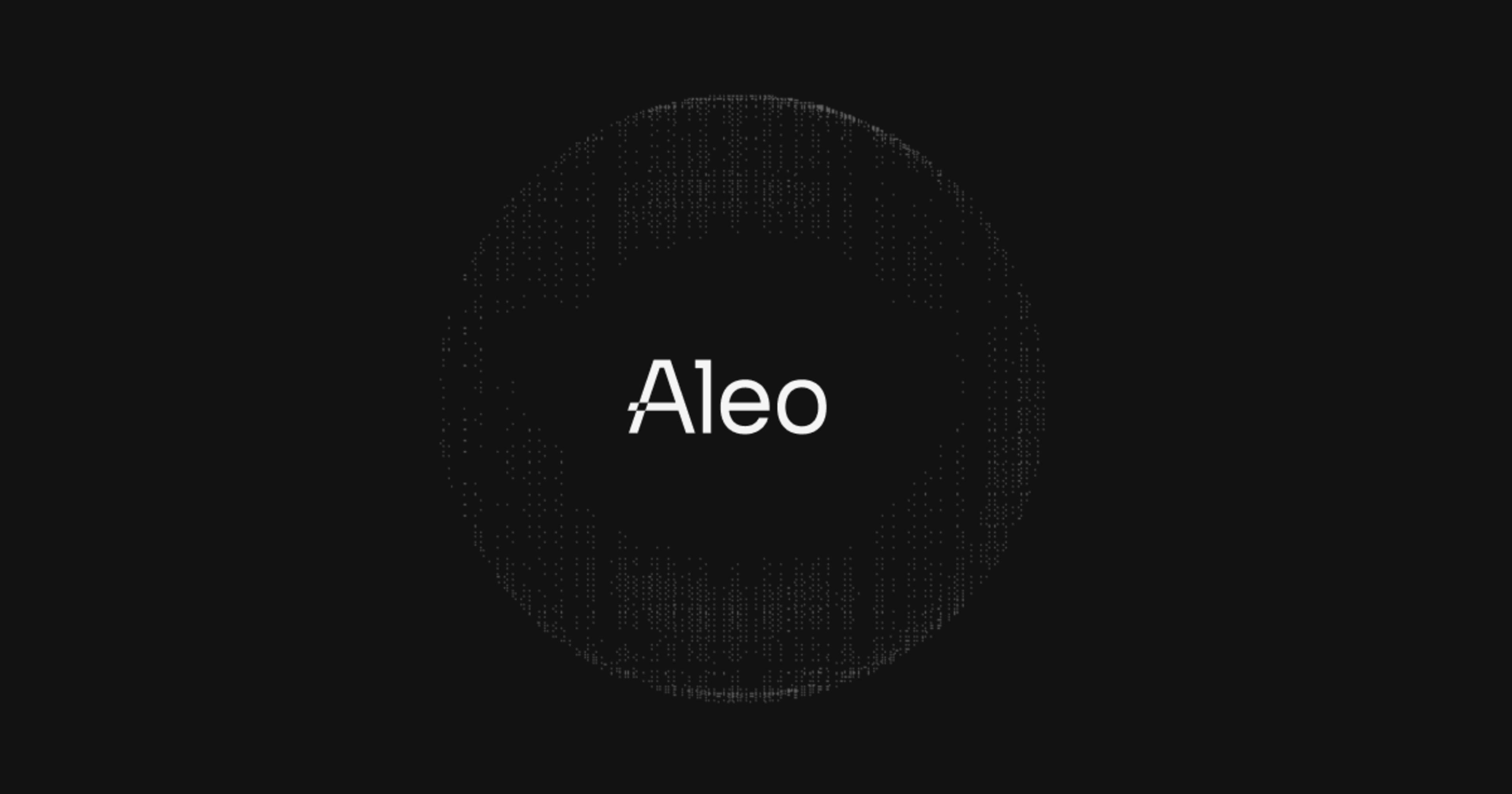 Aleo blockchain private transactions