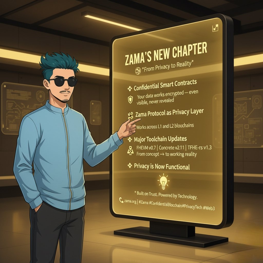 Zama Confidential Blockchain Protocol encrypted smart contracts