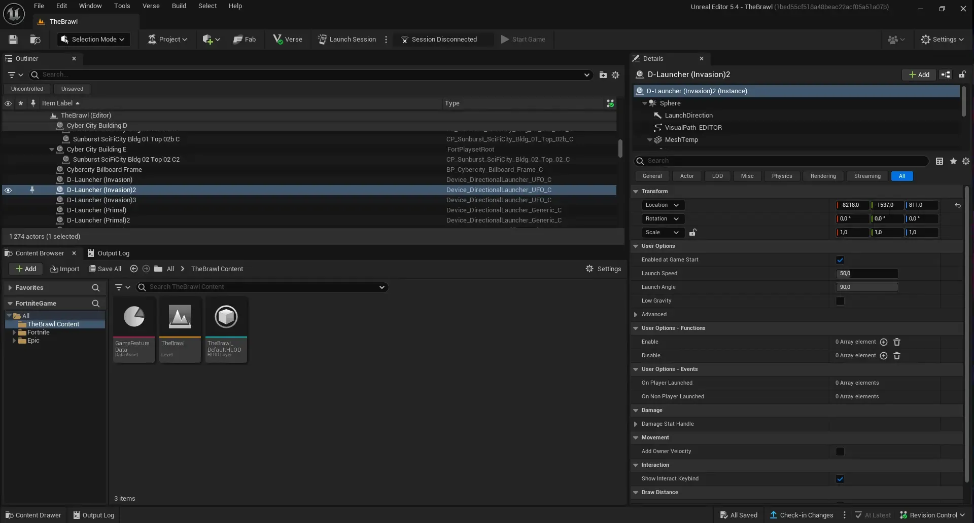 UEFN Agent Arenas Fortnite