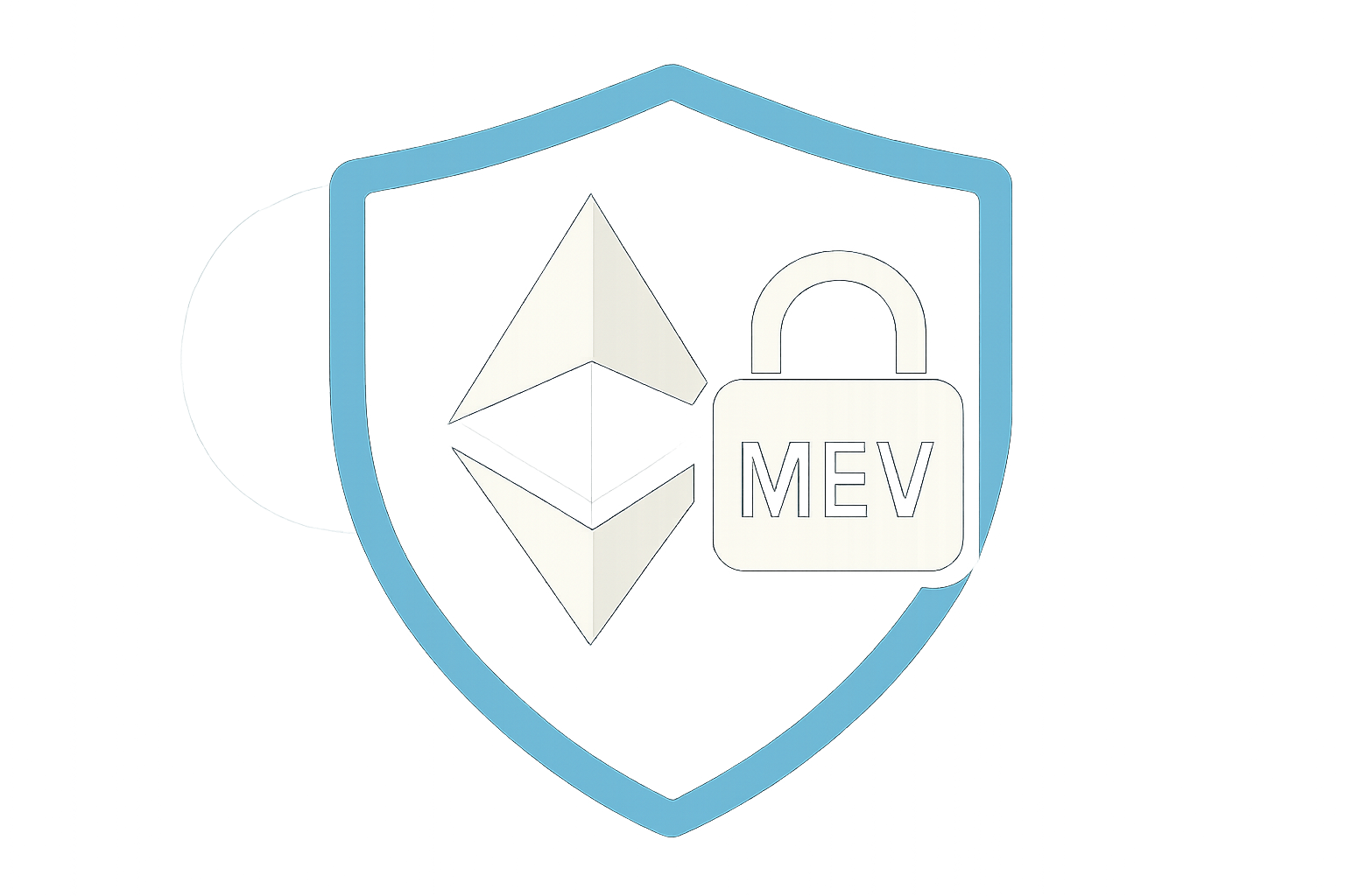 Ethereum transaction privacy MEV shield icon