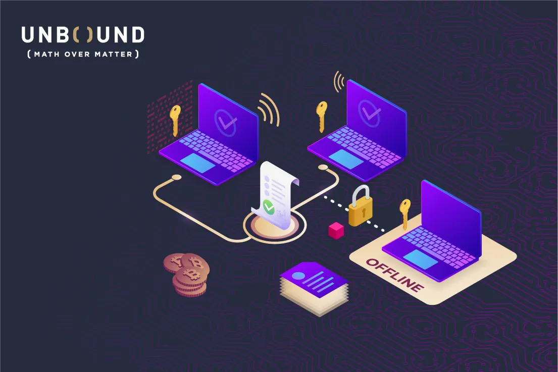 MPC threshold signing t-of-n graphic