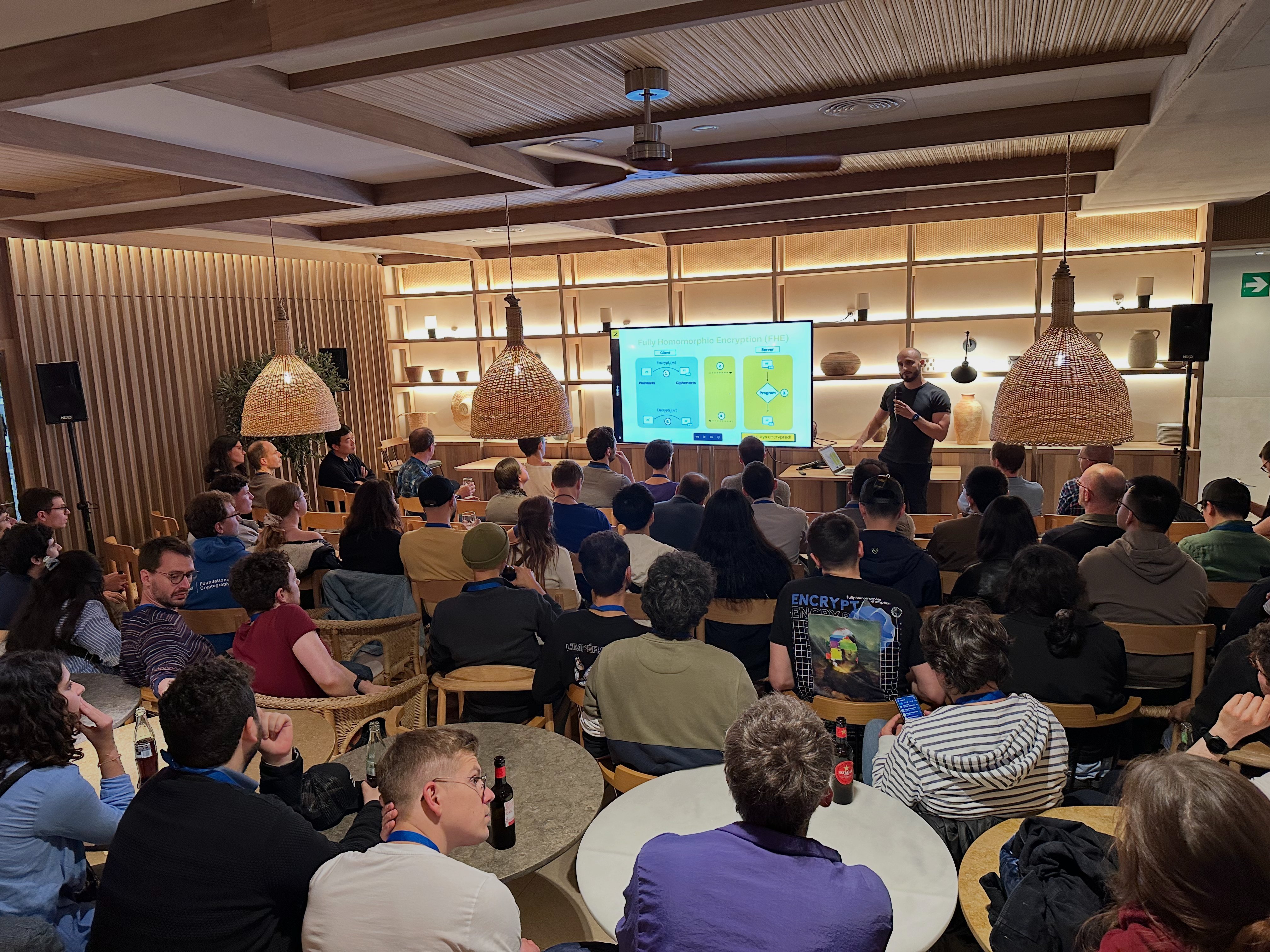 Zama fhEVM confidential DeFi interface screenshot