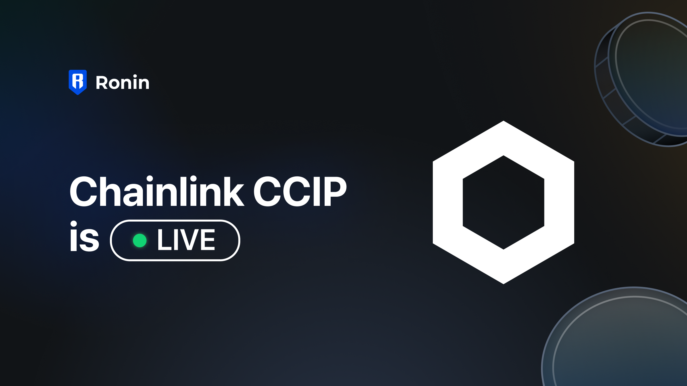 Chainlink CCIP cross-chain interoperability