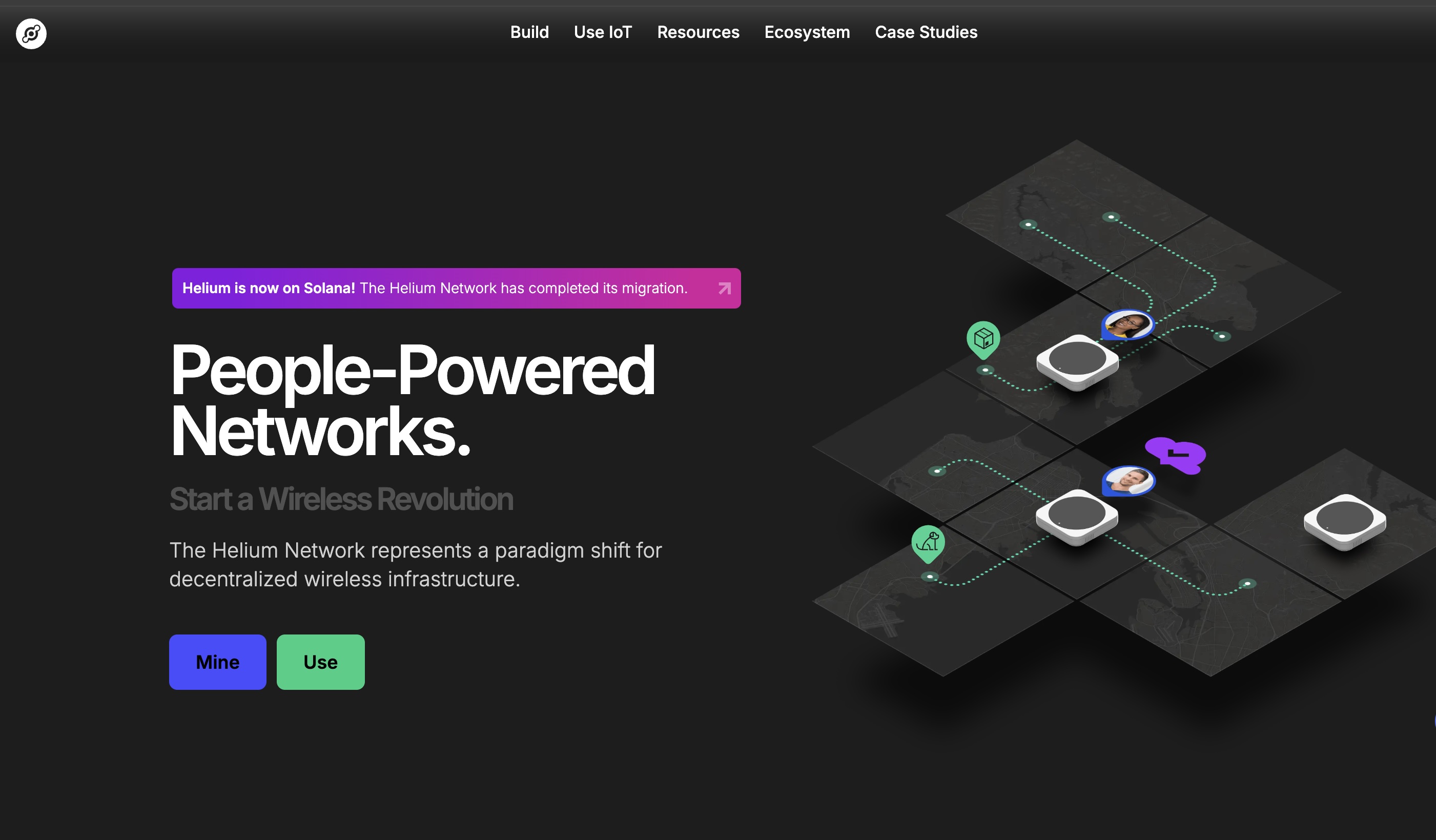 Helium veHNT governance voting interface