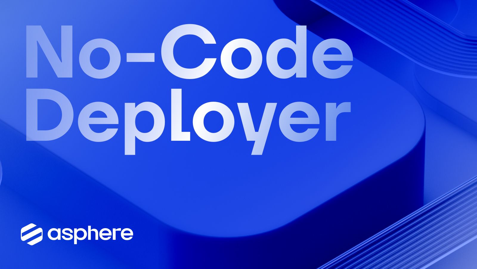 Asphere No-Code Blockchain Deployer interface