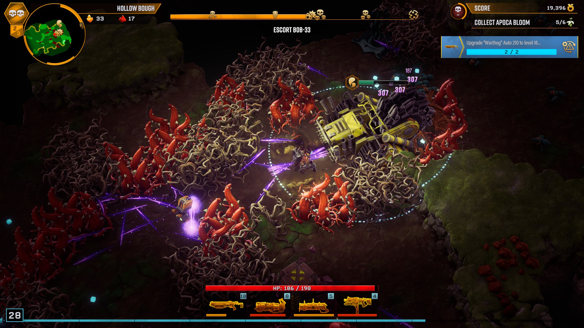 Deep Rock Galactic Survivor gameplay