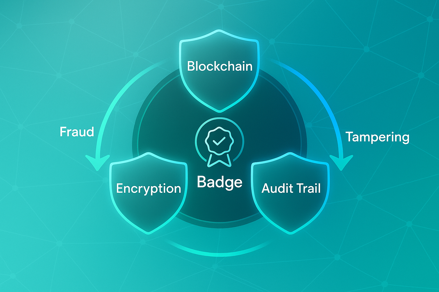 blockchain audit trail icon