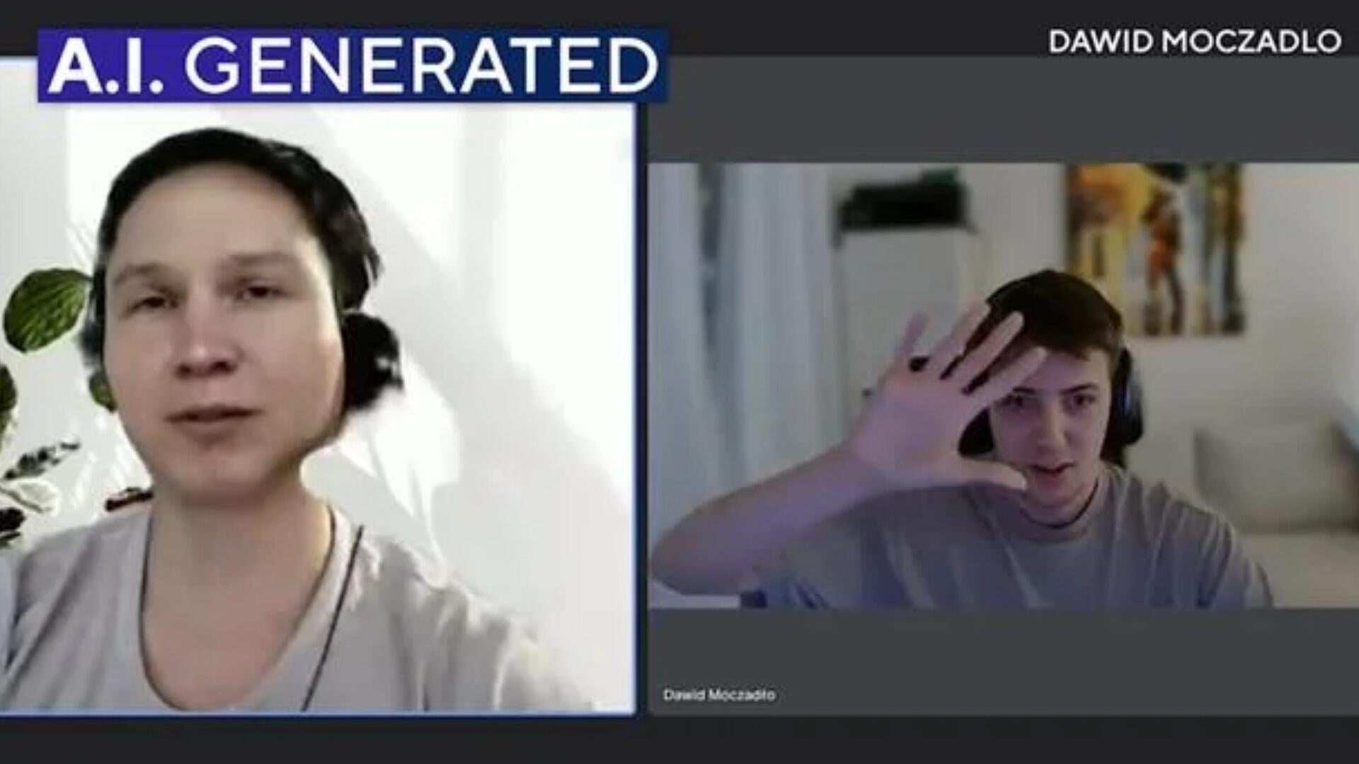 AI-generated recruiter profile LinkedIn crypto scam