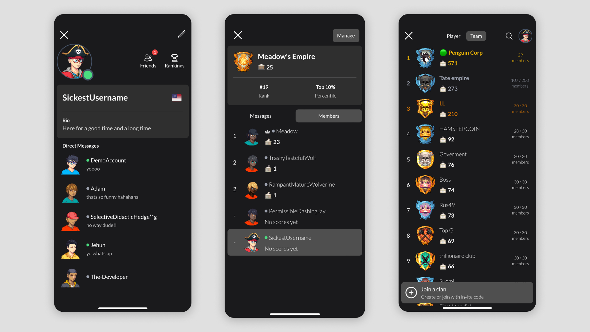 Galxe leaderboard and community features