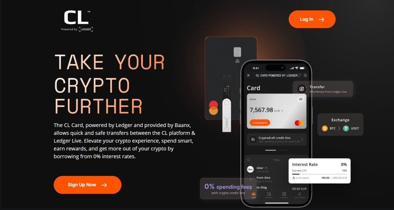 Ledger Live app interface