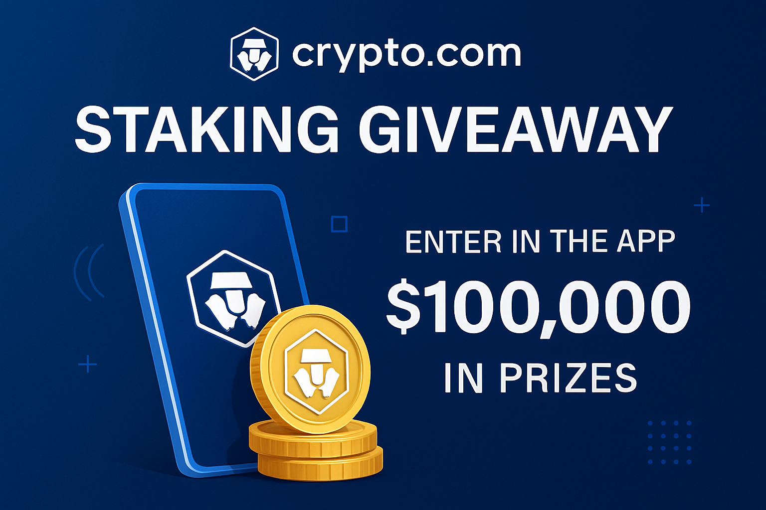 Crypto.com app staking giveaway promotion