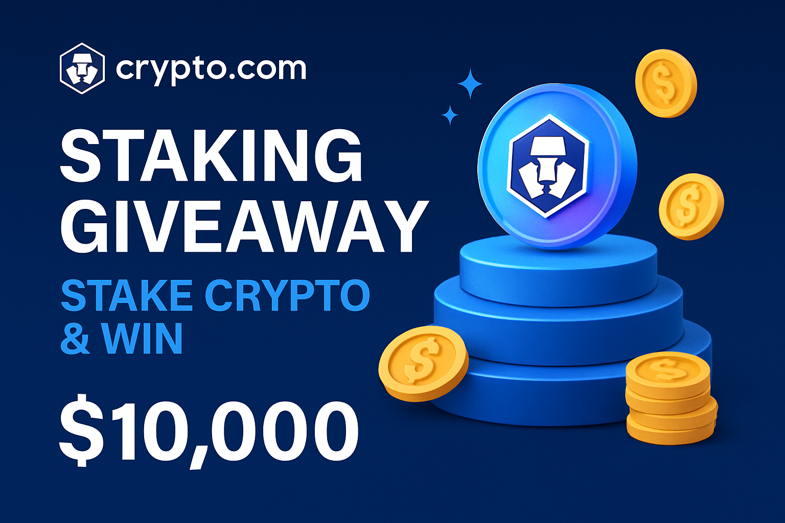 Crypto.com staking giveaway campaign