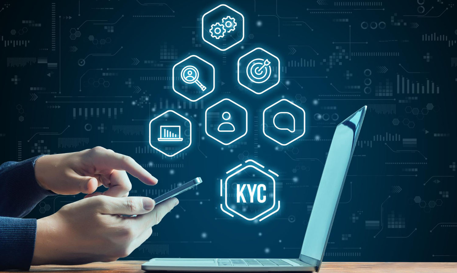 KYC data privacy breach icon