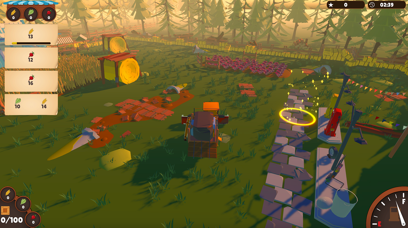 DeFi Land Solana farming gameplay screenshot
