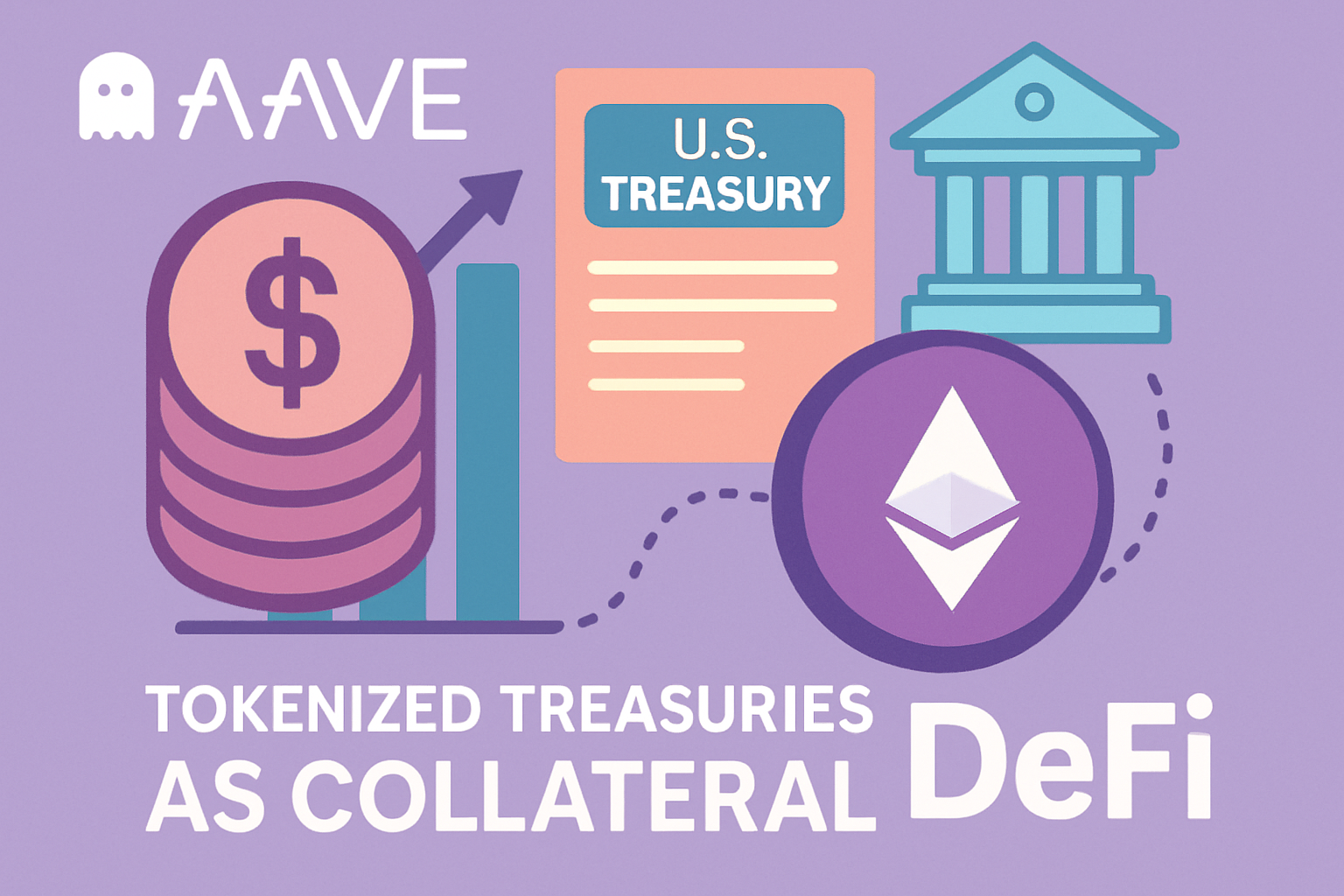 Aave tokenized treasuries collateral DeFi