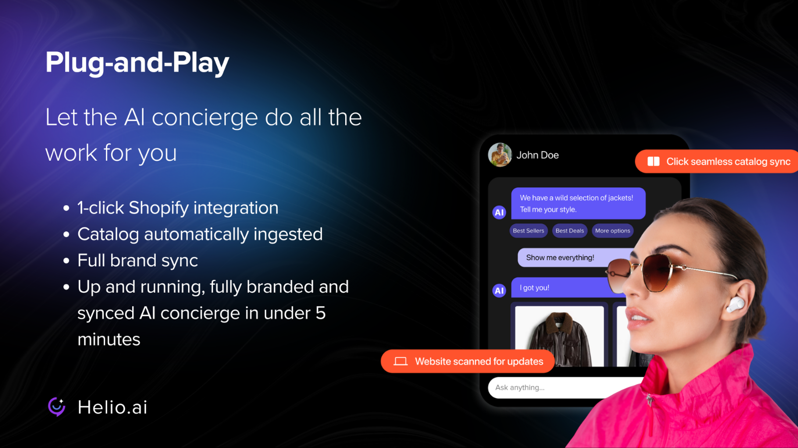 Helio Shopping Shopify plugin logo