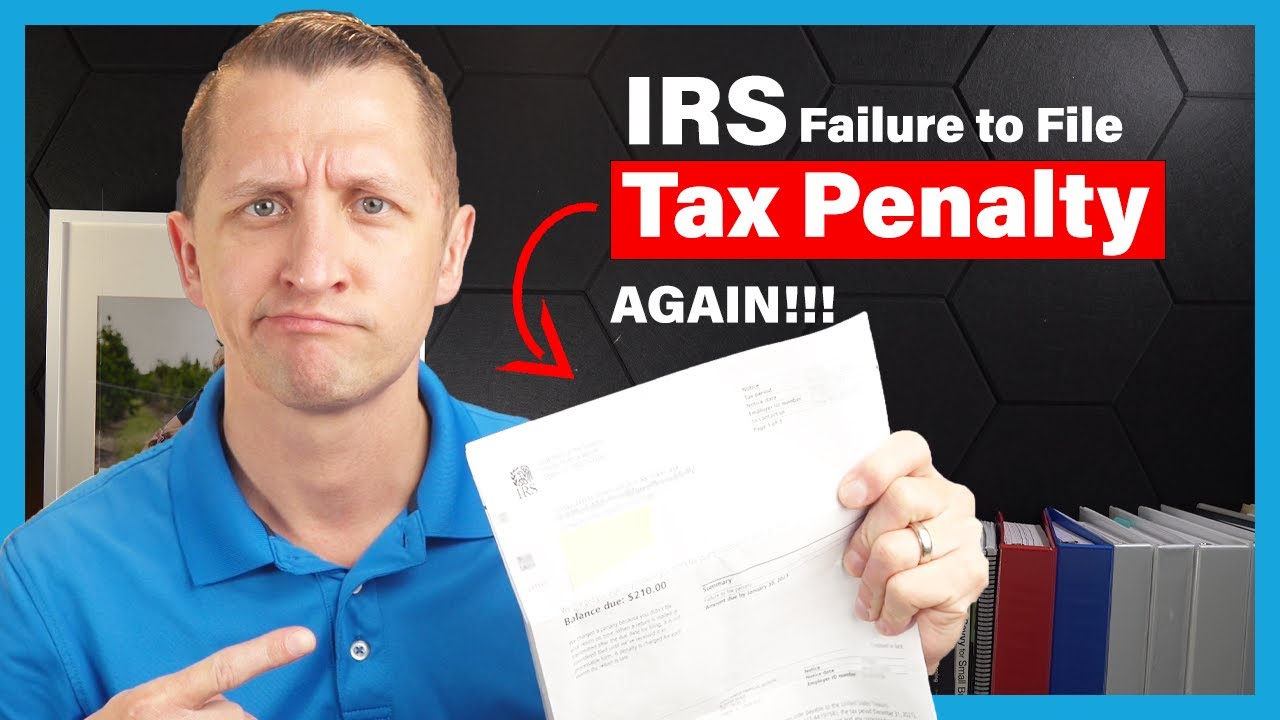 IRS tax penalty warning