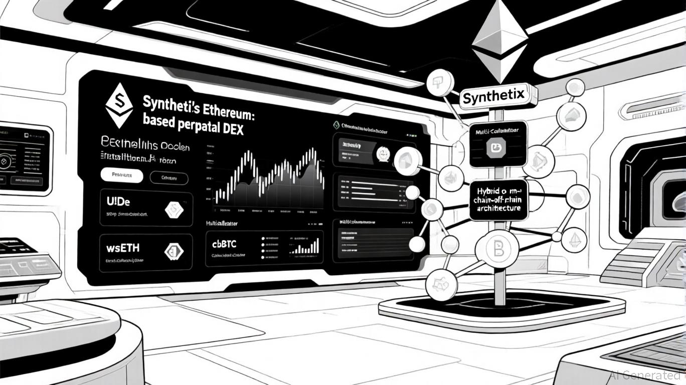 Yield-generating collateral on perpetual DEX