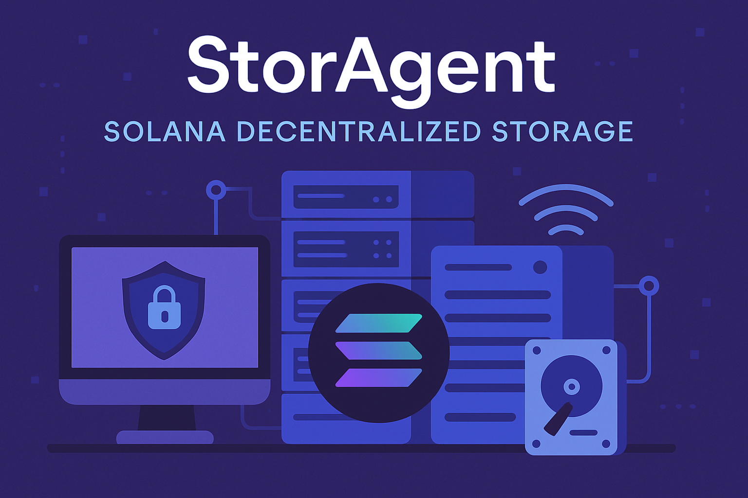 StorAgent Solana decentralized storage