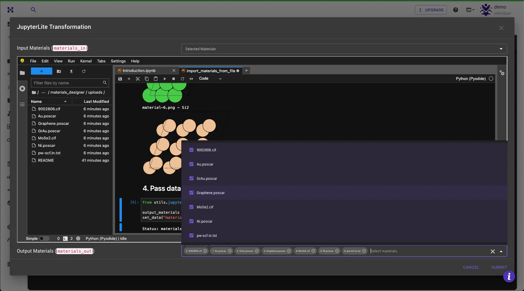 VASP discovery directory interface