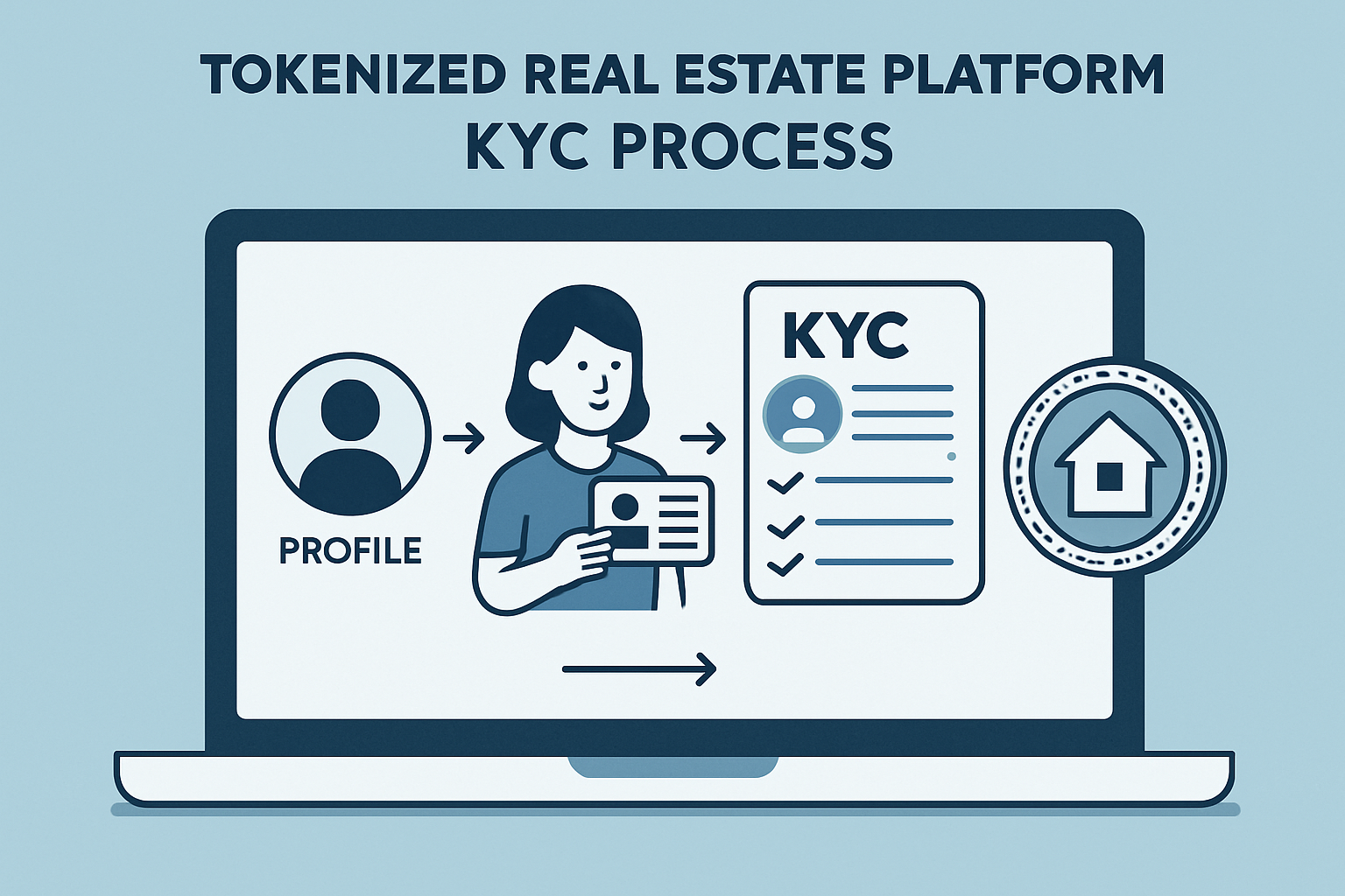 tokenized real estate platform KYC process