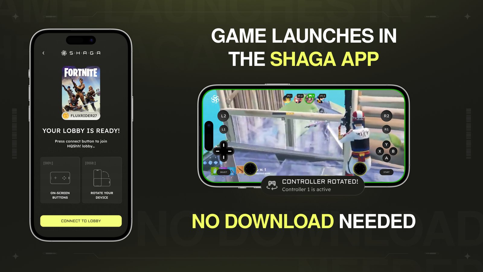 PlayOnShaga cloud gaming on mobile devices