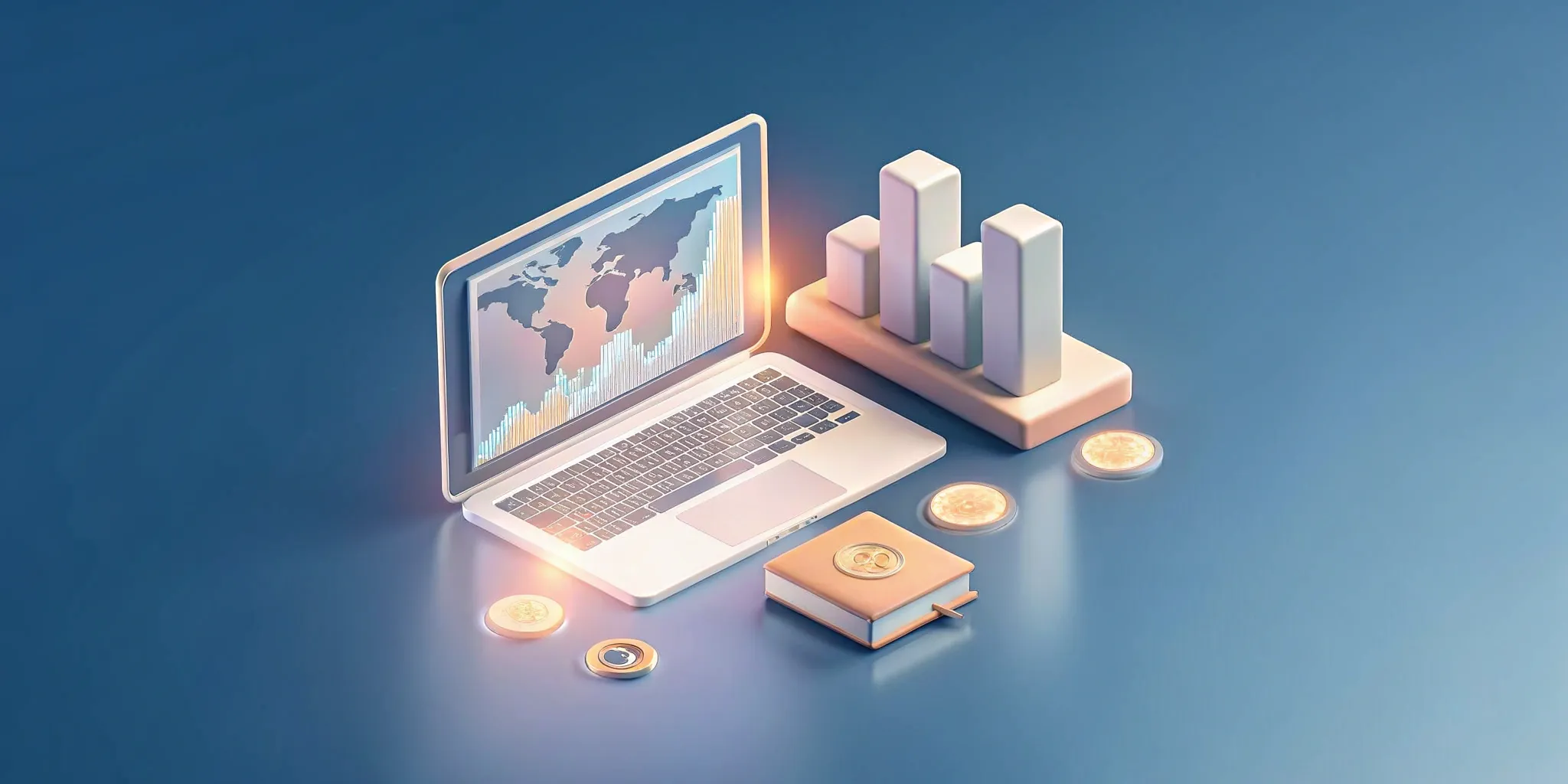 Financial advisor reviewing compliance documents with crypto icons