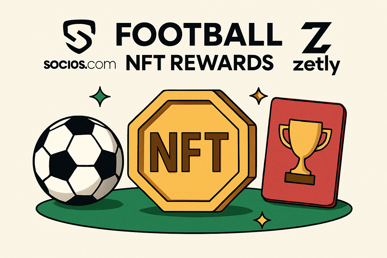 football NFT rewards Socios.com Zetly