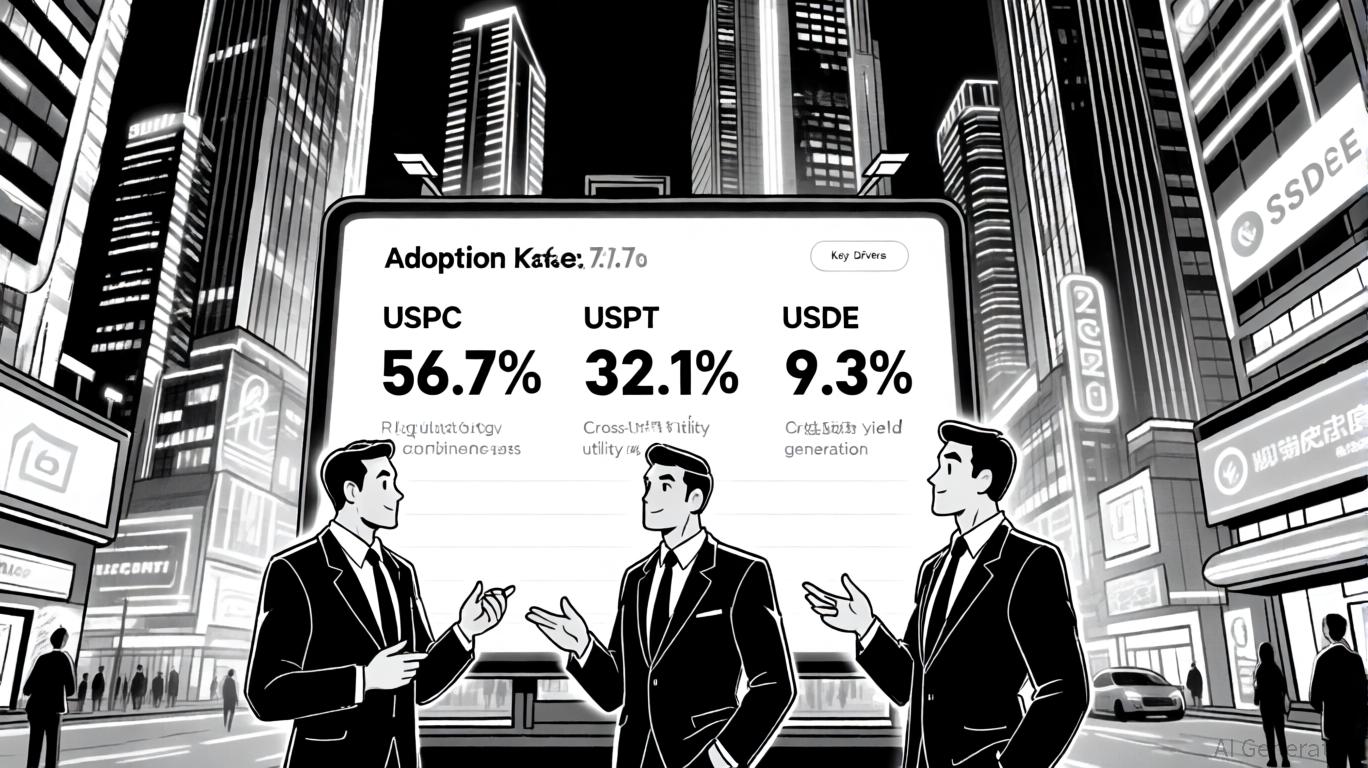 USDC institutional adoption 2025