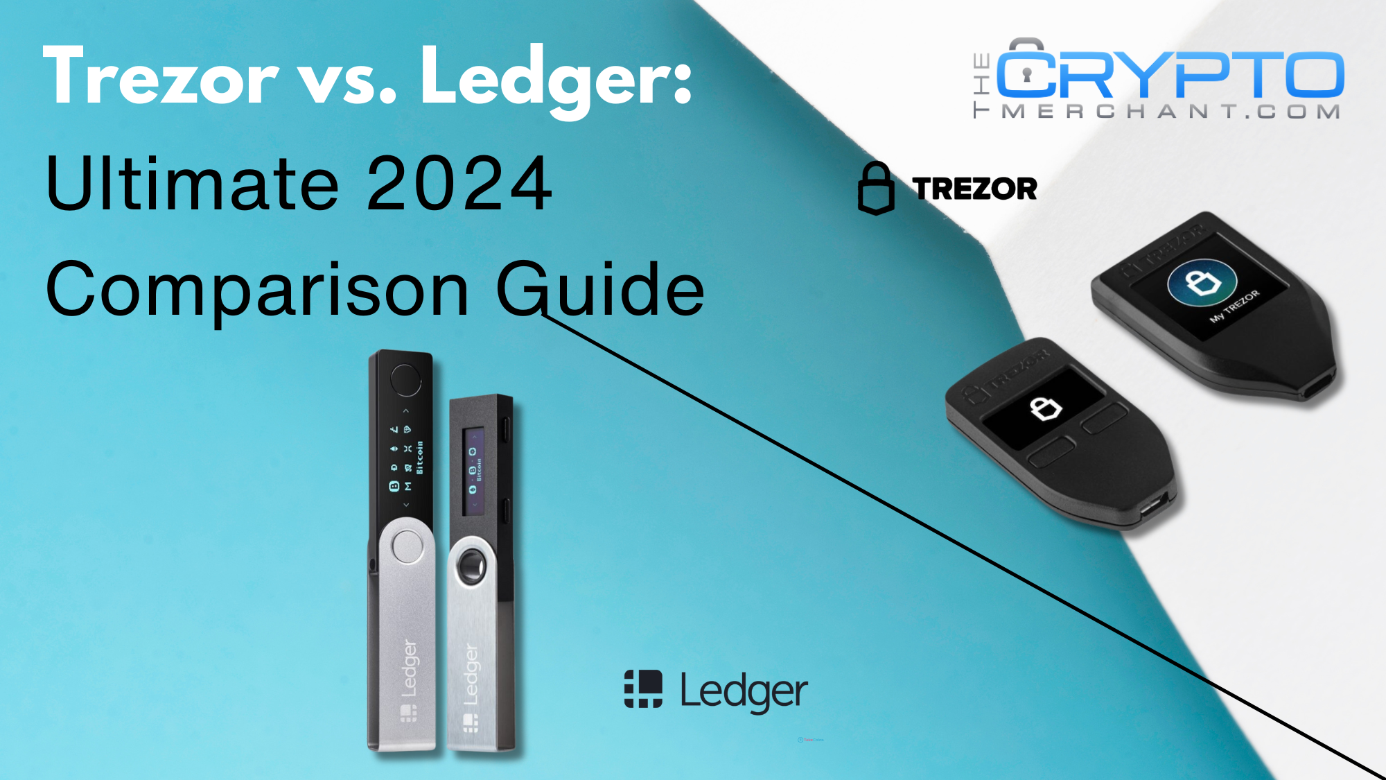 Trezor and Ledger hardware wallet devices