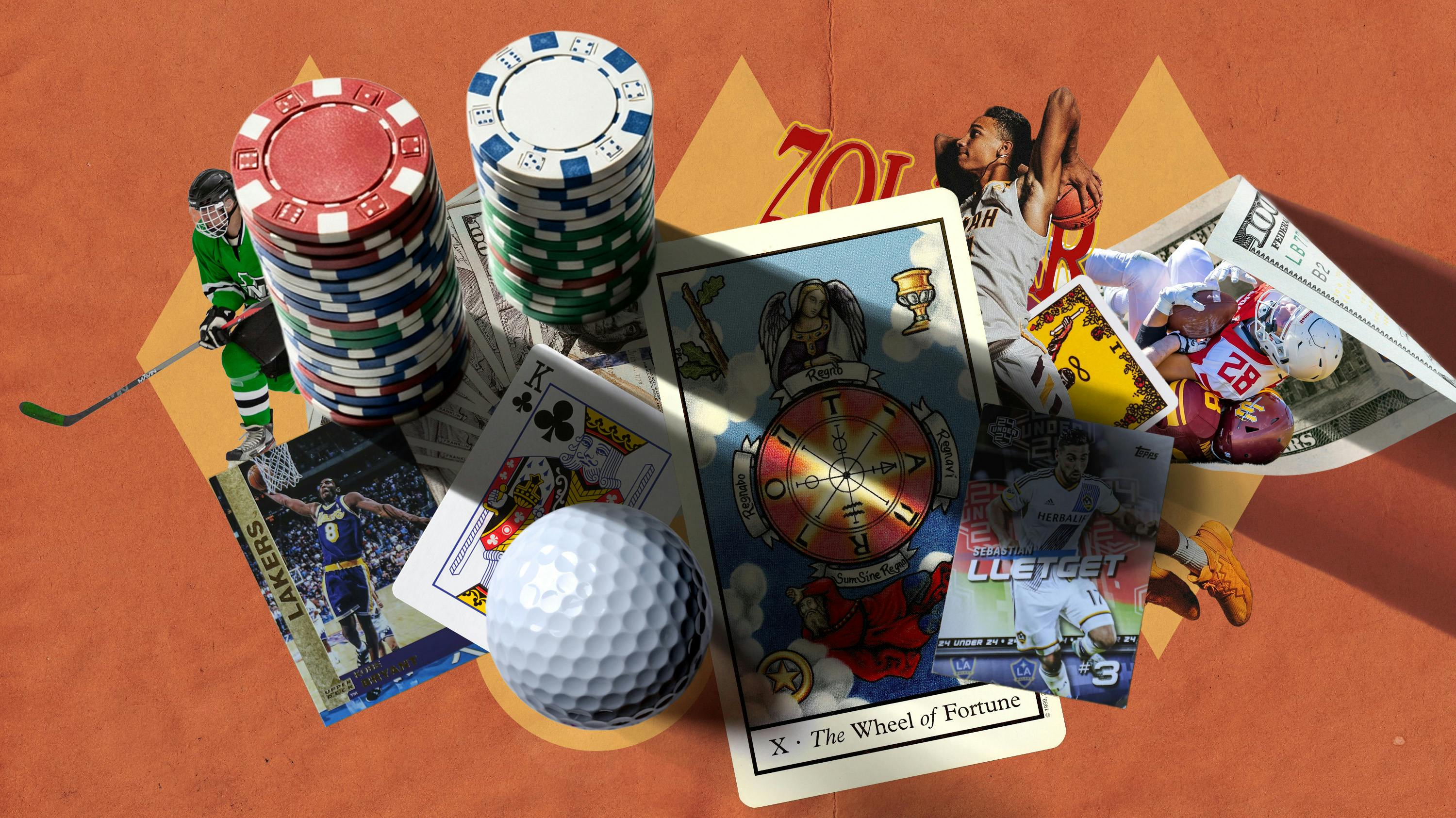 Polymarket sports betting loss illustration