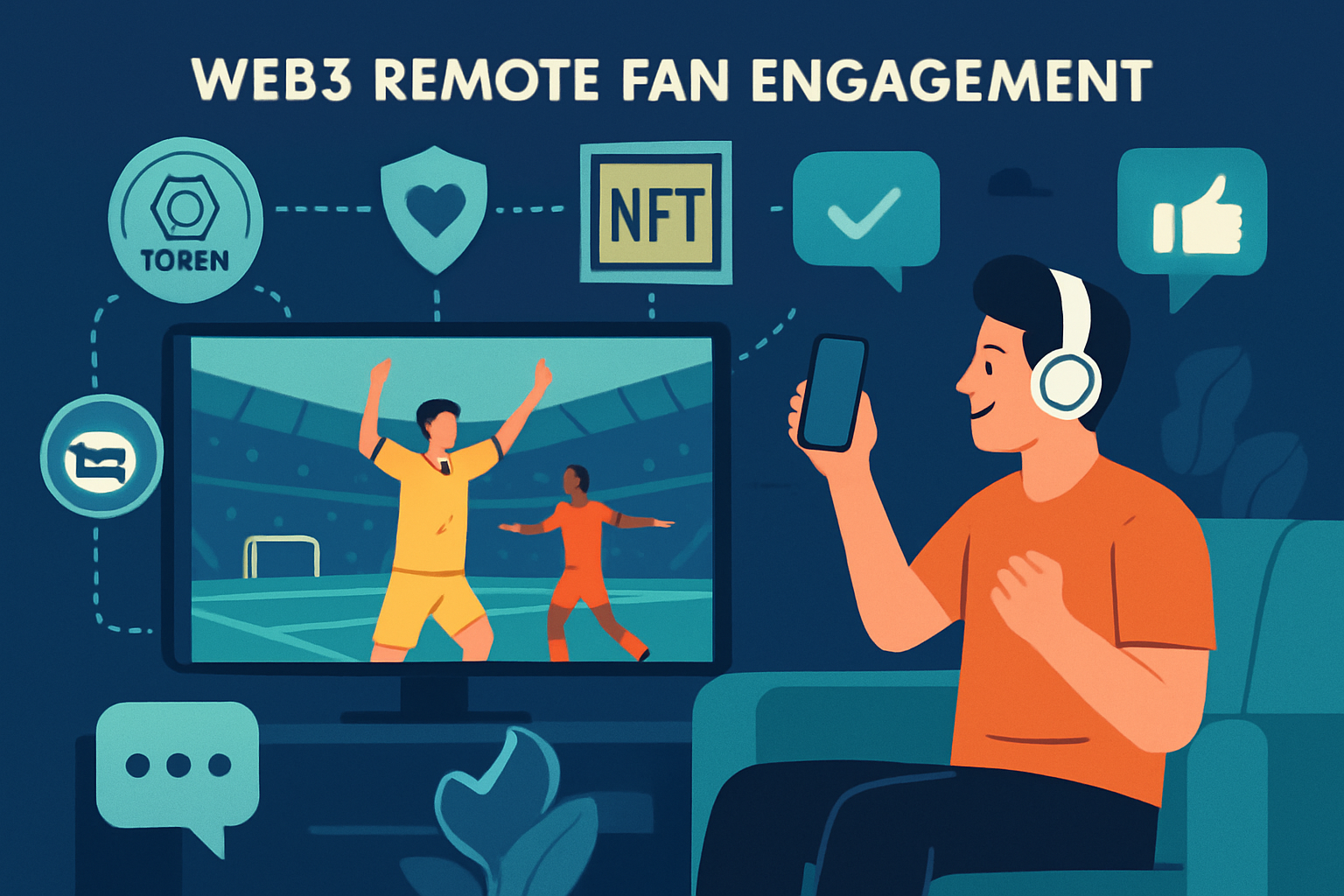 web3 remote fan engagement sports