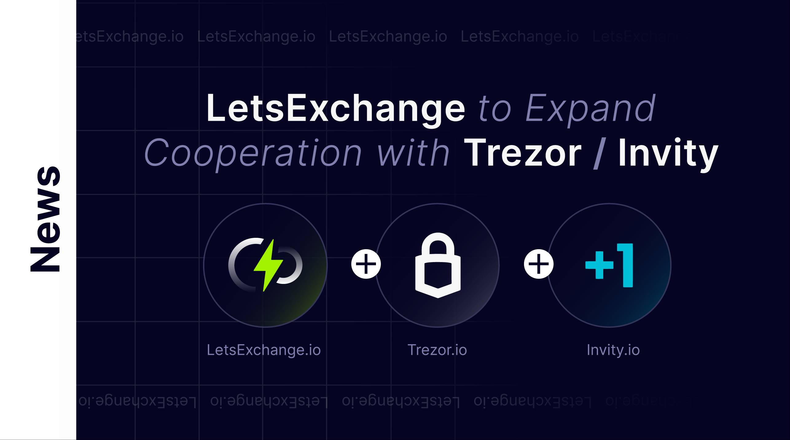 Invity exchange providers in Trezor Suite