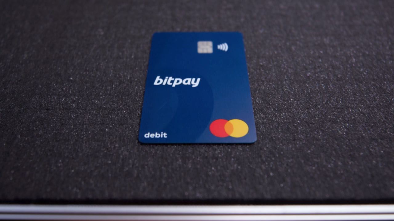 Bitpay prepaid Mastercard virtual card