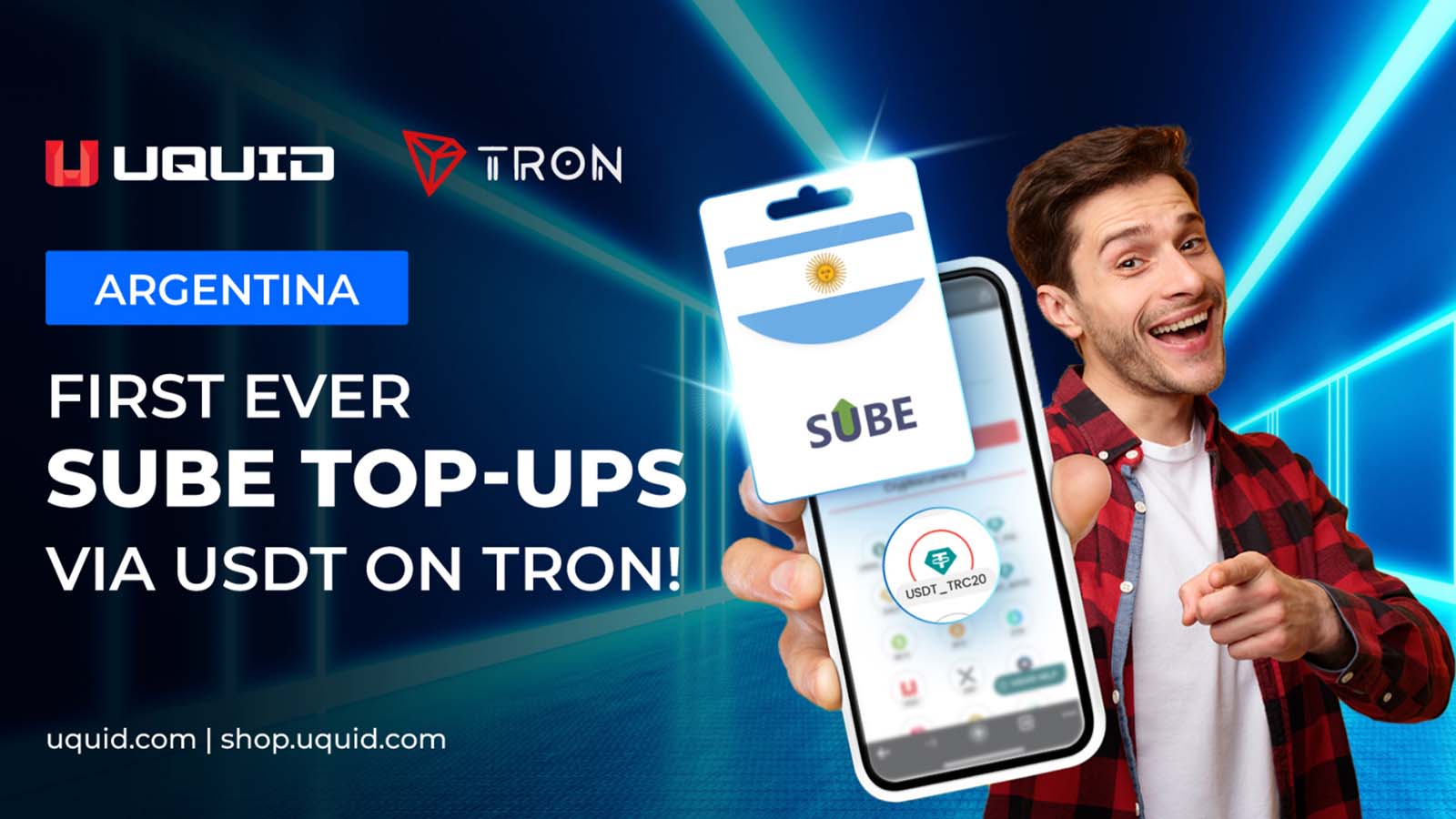 Uquid virtual crypto card