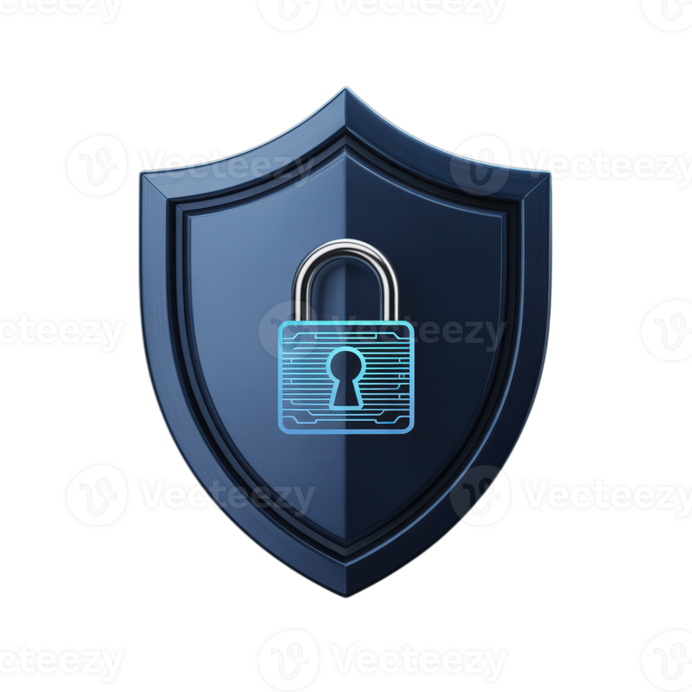 security shield lock icon crypto