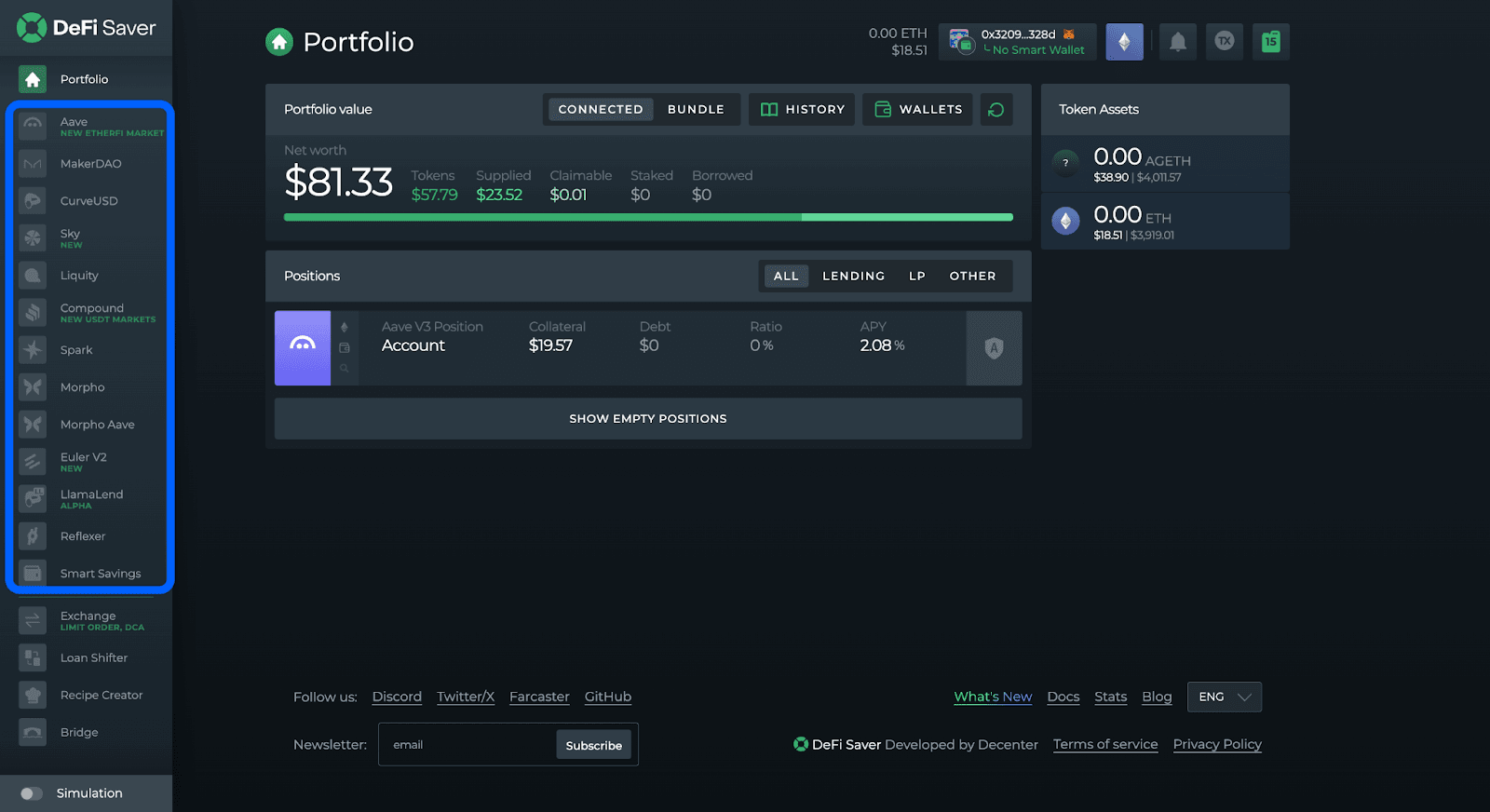 Level Finance DeFi trading platform