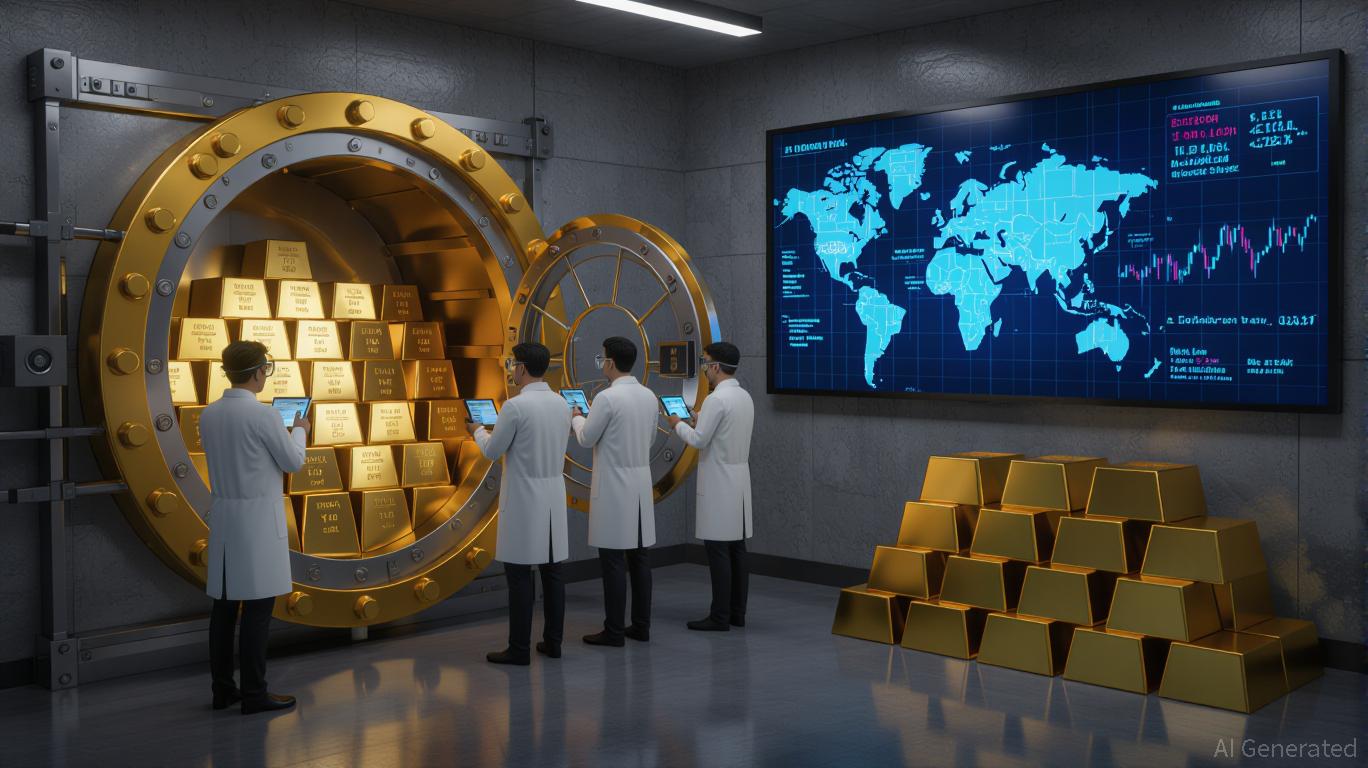 Institutional gold vault for tokenized gold