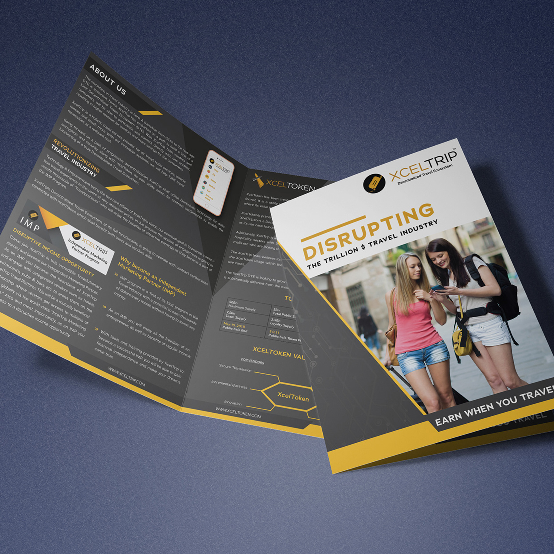 XcelTrip.com crypto travel platform