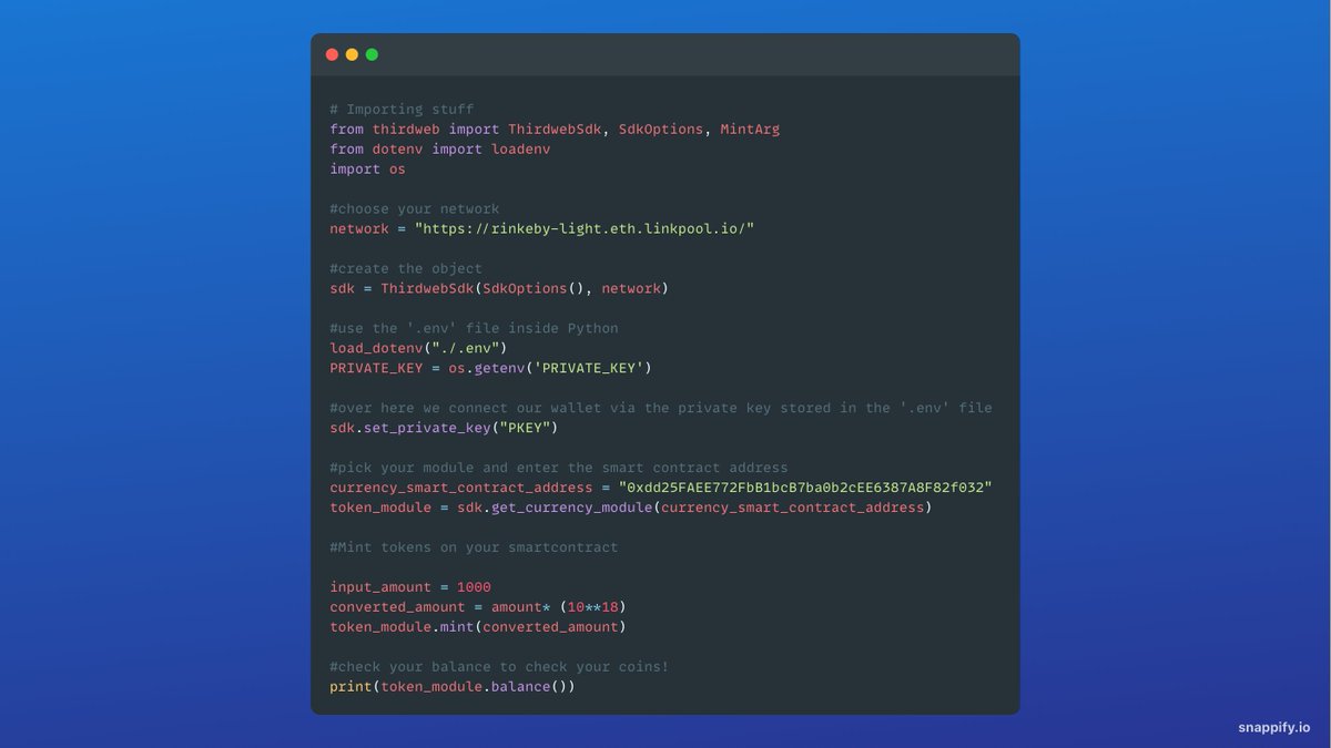 blockchain SDK installation terminal