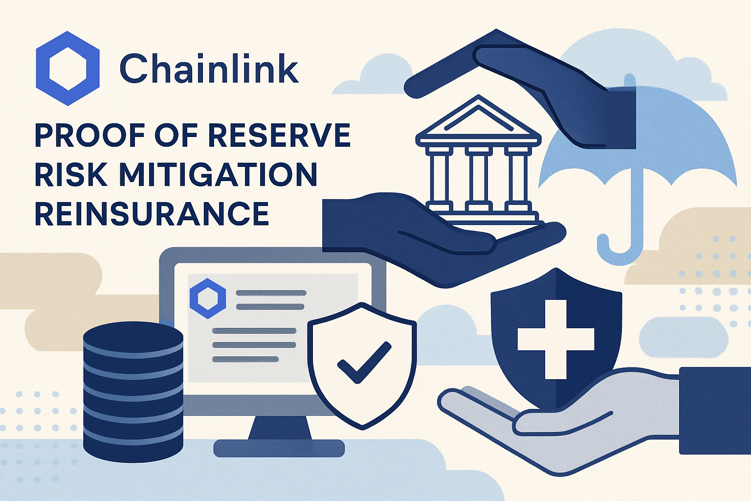 Chainlink Proof of Reserve risk mitigation reinsurance