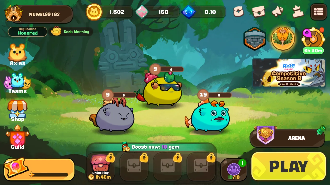 Axie Infinity gameplay